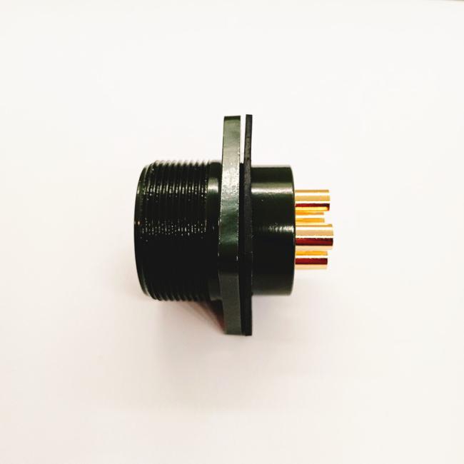 MIL-DTL-5015 Circular Connector side view