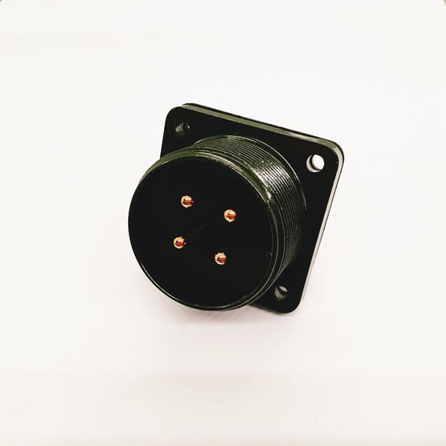 MS3106A-22-22S connector side view