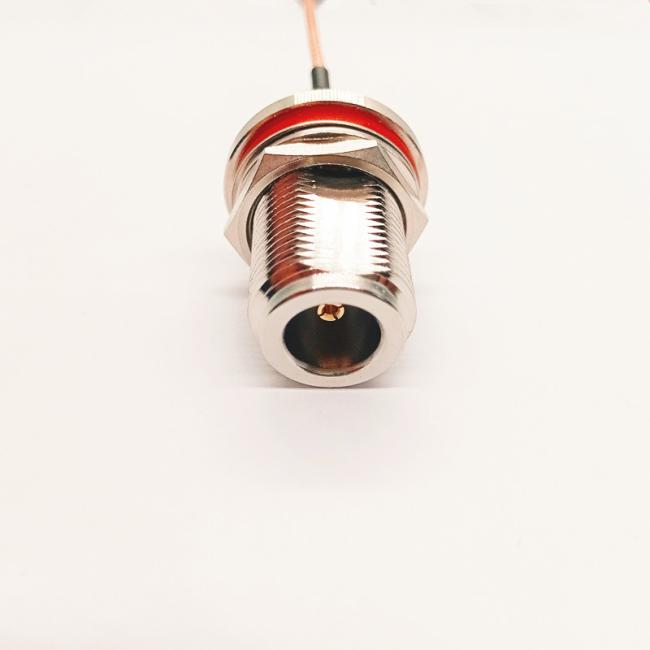 N Female to U.FL RF Cable Assembly side view