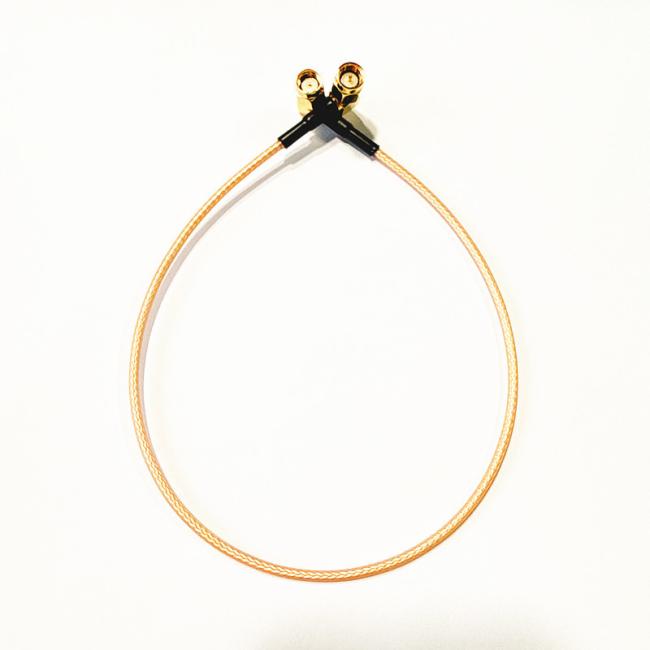 N Female to U.FL RF Cable Assembly front view