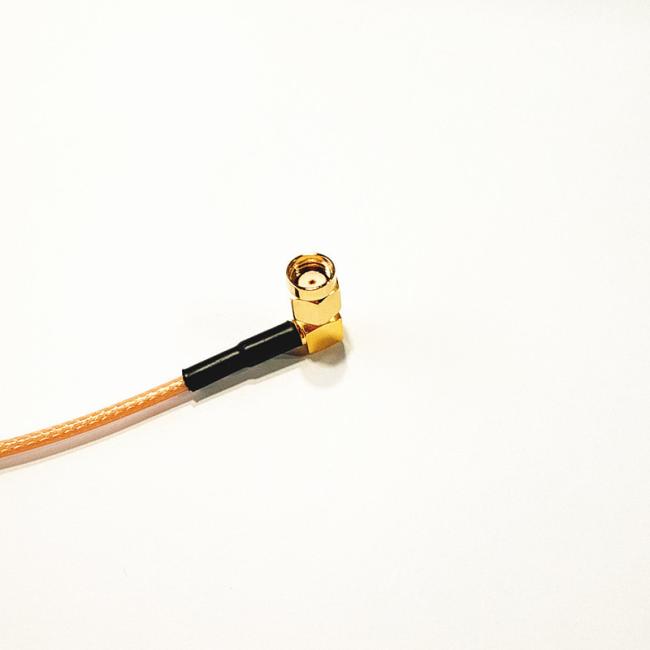 N Female to U.FL RF Cable Assembly side view