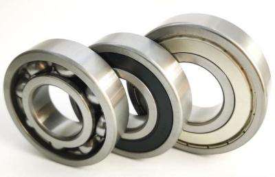 China SGS Stable Deep Groove Ball Bearing Steel Material With Dust Cover for sale