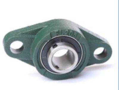 China Inseparable Steel Pillow Flange Bearing , Practical Pillow Block Ball Bearing Units for sale