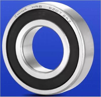 China 6207 2Z  Deep Groove Ball Bearing With Sealed Ring Oil Limiting Speed 11000 R / Min for sale