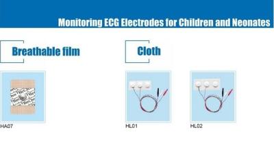 Chine Électrode de Diposable Ecg pour des enfants, électrode d'Ecg pour des nouveau-nés à vendre