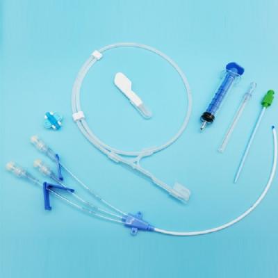 China CVC Triple Lumen Central Venous Catheter For ICU Intensive Critical Care for sale