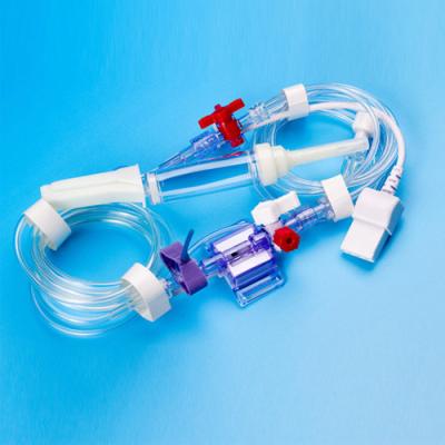 China Medical Anesthesia Central Venous Catheter Kit ICU Disposable Pressure Transducer for sale
