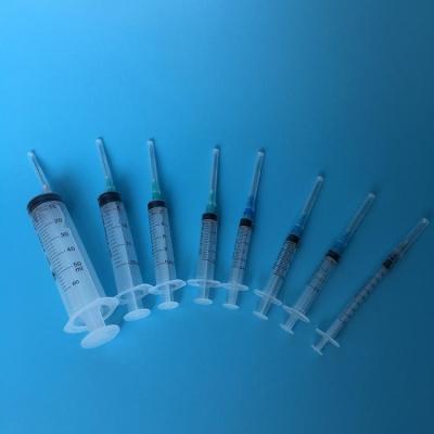 中国 使い捨て可能な空のワクチン接種のスポイト1ml 2ml 3ml 5ml Luerロックのスリップのワクチン接種の注入器 販売のため