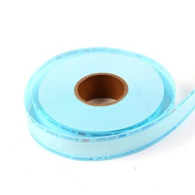 China Heat Sealing Medical Sterilization Packaging Gusseted Reel Roll Pouch for sale