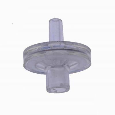 China ABS 0.2um 0.3um Syringe Air Filter With Female Luer Lock / Male Luer Slip for sale