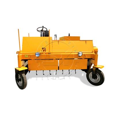 China Chicken Manure Compost Fertilizer Making Machine Mushroom Small Compost Turner for Sale for sale