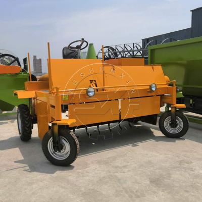 China Agriculture farming moving type composting organic fertilizer making machine plant on sale for sale