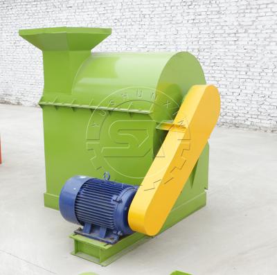 China 1-1.5 t/h agricultural fertilizer crusher machine with half wet material crusher high moisture material crusher for sale