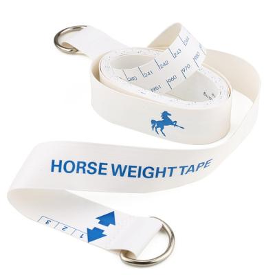 China Wintape PVC Fiberglass Livestock Horse Weight Formula Measure Tape，Metric Centimeter Kilogram Horse Measuring Tape for sale