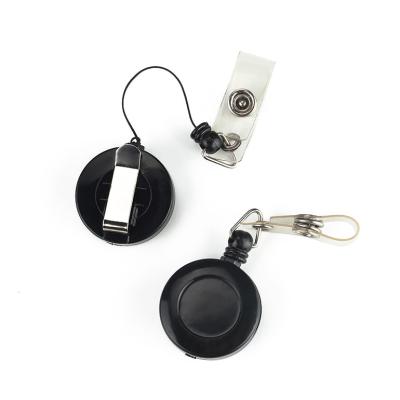 China Multipurpose Retractable Badge Reel  , Name Badge Clips For Employee ID Cards for sale