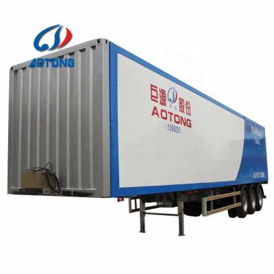 30 Tons Max Payload Wing Van Opening Semi Trailer with Hydraulic Cylinder by Aotong