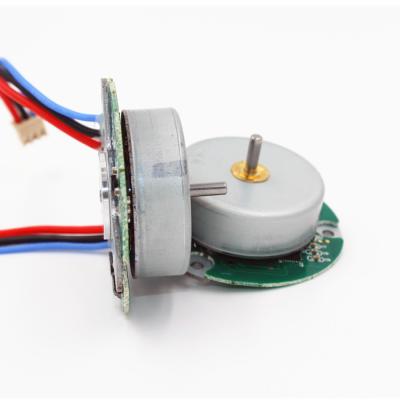 China Dia 37.0 * 17.0mm Low Noise Outer Rotor BLDC Motor for sale