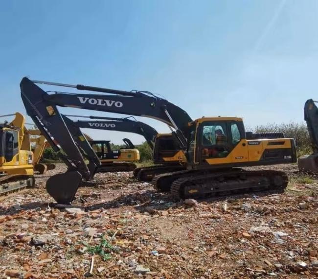 Hot sell Second-hand Good condition 21750KG Vollvo EC220DL With Engine modelVolov D6E 0