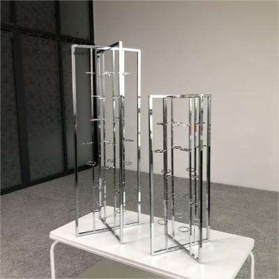 China ZT-502S  hot sale silver metal candle stand  for wedding tent centerpiece flower decor for sale