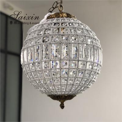 China Round Crystal Ball Chandelier Lighting Fixture Lamp Chandeliers Ceiling  60cm for sale