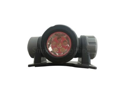 China IP66 Waterproof Battery Powered Led Headlamp Long Beam Distance 2 Hours Runtime for sale