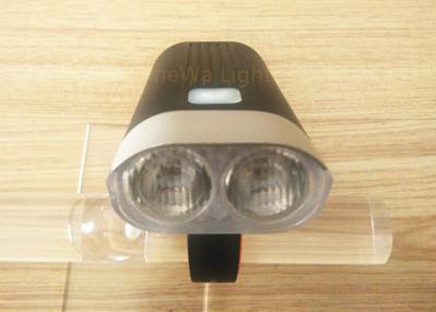 China High Ouput Powerful Bike Lights / Front Bike Lights Powered By Rechargeable Battery for sale