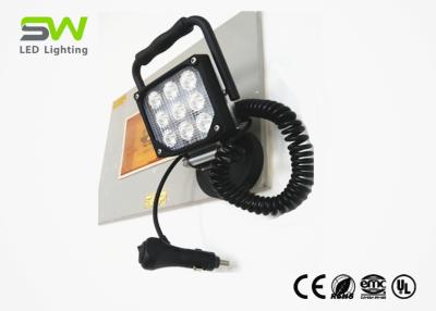 China 9x3W Led DC Powered Inspection Light Cord Work Lamp with Handle , Magnet Base for sale