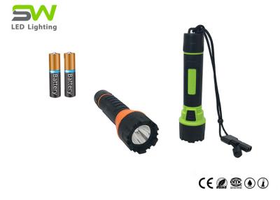 China Waterproof IP66 High Power LED Torch Light With Whistle for sale