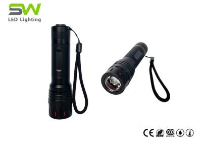 中国 5ワットの赤い点が付いている調節可能な焦点の高い発電LEDのトーチ ライト 販売のため