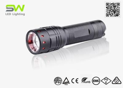 China 4 Pcs AAA Powered Adjustable Focus Tactical Led Flashlight Strobe Flashing for sale