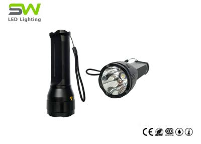 China Long Beam High Power Rechargeable Torch Light 1000 Lumen With Aluminium Body for sale