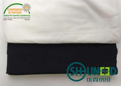 Chine armure toile de interlignage tissée par bout droit du tissu 30D fondant avec le processus de silicium à vendre