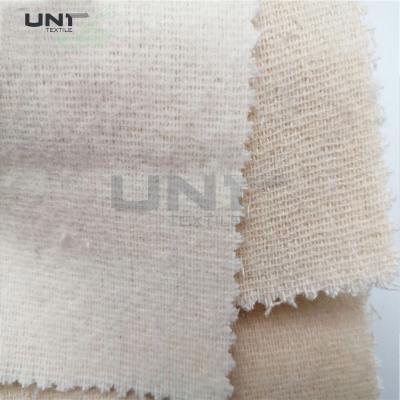 China Woven Shrink Resistant Necktie Interlining Fusible Adhesive Wool Interlining for sale