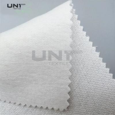 Chine Tissu de interlignage tissé de lien de polyester balayé par côté simple pour le lien de cou des hommes à vendre