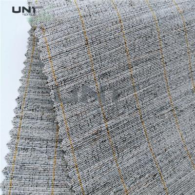China Polyester Mixed Horsehair Interlining Canvas Hair Lining For Men Uniform Suits for sale