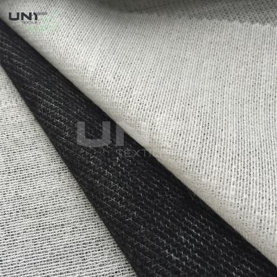 China Polyester Viscose 60gsm Brushed Woven Interlining Weft Insert Interlining Shrink Resistant for sale
