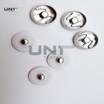 China Classic Fabric Covered Snap Button , Push Button Use For Overcoat With Two Parts for sale