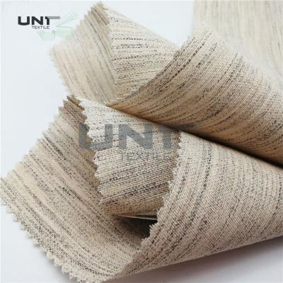China Stiff handfeeling interlining fabric for men‘s suit with good quality for sale