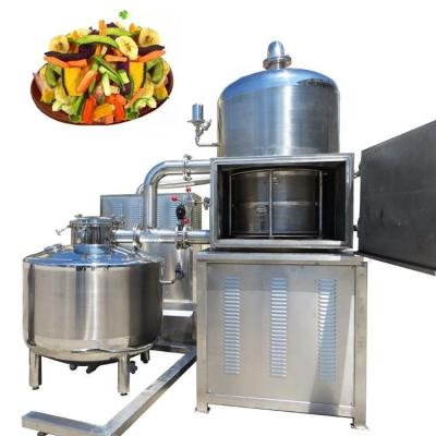 China New Models Deep Fryer Machine Industrial Snacks Potato Vacuum Frying Machine for sale