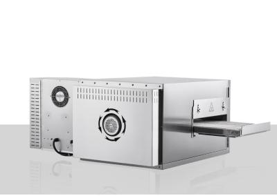 China Commercial Stainless Gas Pizza Convection Conveyor Oven 2800PA ~ 3500PA for sale