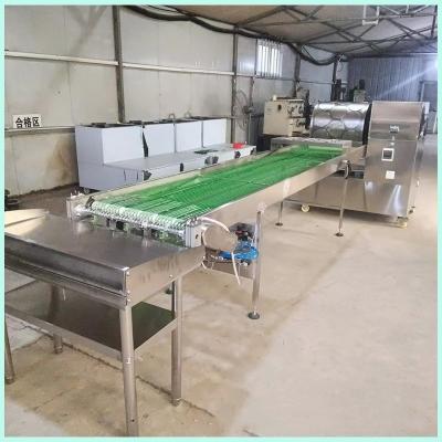 China Full Automatic Turning Technology Spring Rolls Machine 120 Pcs/Min for sale