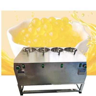 中国 Small jelly pearl ball popping bubble boba making machine milk tea tapioca pearls boba maker machine 販売のため