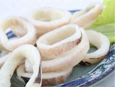 中国 Squid Ring Electric Fish Cutting Machine Fully Automatic Stainless Steel 販売のため