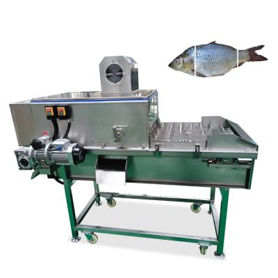 China Tilapia Cutter Fish Processing Machine / Equipment Fish Head Tail Removal for sale