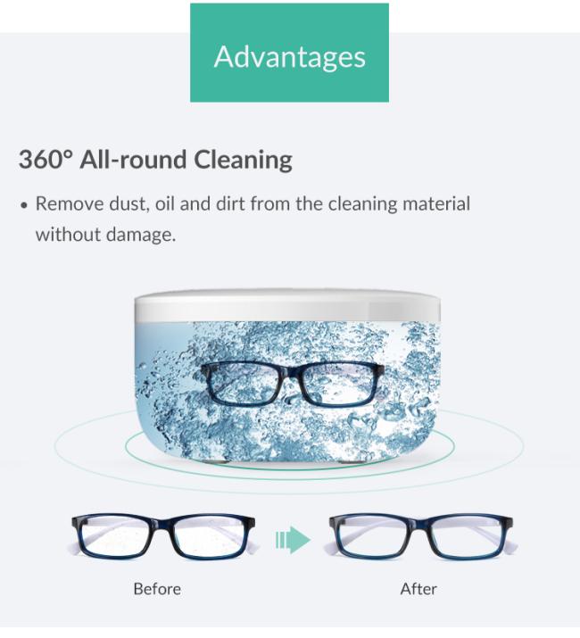 2020 Best-Selling Single Frequency-Digital Ultrasonic Cleaner GT-F6 750ML