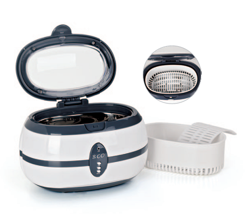 VGT-800 Washing Jewelry Glasses Watch Ring Ultrasonic Dentures Cleaner Aligner Retainer Ultrasonic Denture Cleaner