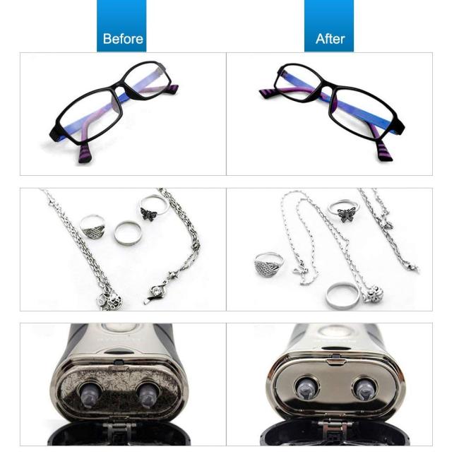 VGT-800 Washing Jewelry Glasses Watch Ring Ultrasonic Dentures Cleaner Aligner Retainer Ultrasonic Denture Cleaner