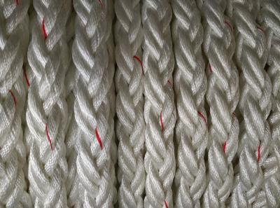 China 56mm x 220m IMPA Code High Strength PP & Polyester Mixed Mooring Ropes for sale
