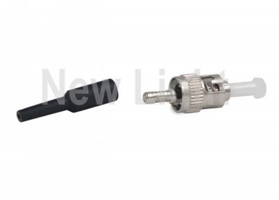 China ST Multimode Fiber Connectors , 0.9mm Fiber Optic ST Connector For Local Area Networks for sale