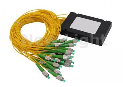China Divisor do PLC do único modo 1x32 do divisor da fibra ótica de FTTH FC APC com o conector de FC APC à venda